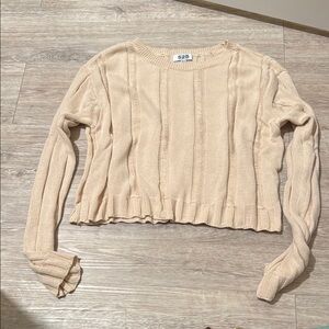 525 Beige Knit Sweater